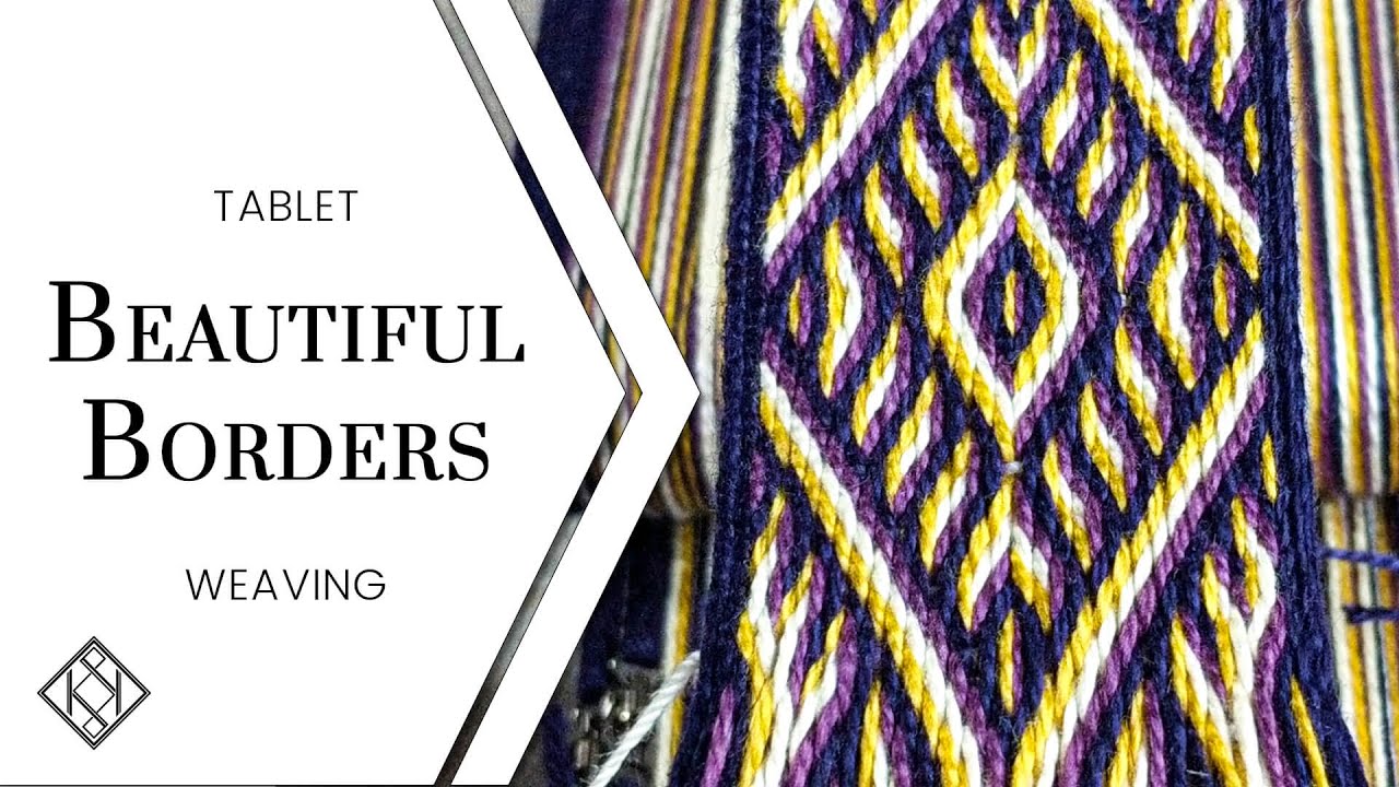 Beautiful Borders for Tablet Weaving YouTube