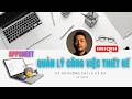 Quản lý công việc Team_Thiết kế - Appsheet | Ks Chiêu