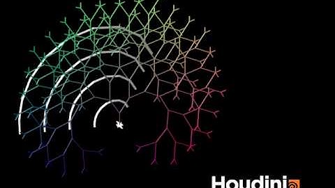 Fourth Houdini with Lines, L System