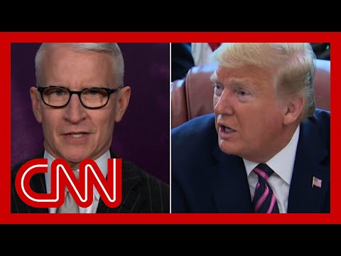 Anderson Cooper: Trump just lied about something we all witnessed