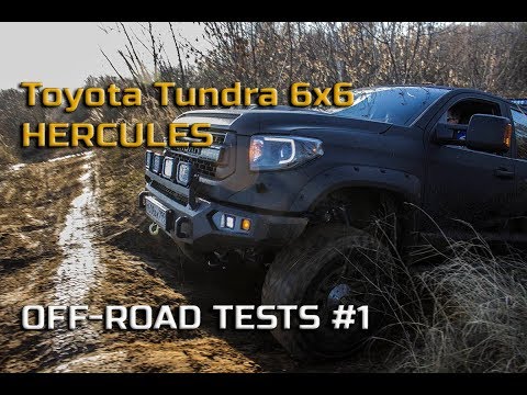 Toyota Tundra 6x6 HERCULES off-road tests #1