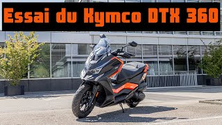 Essai du Kymco DTX 360 - Un scooter au top !