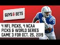Guys & Bets: Football Friday Show With 4 NFL & NCAA Picks ...