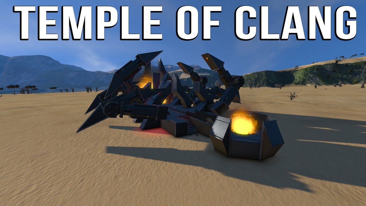 Space Engineers | TEMPLE OF CLANG! - YouTube