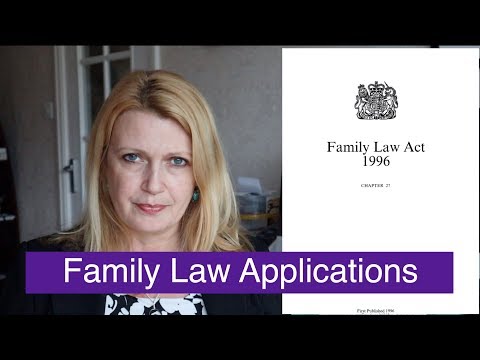 Family Law Applications