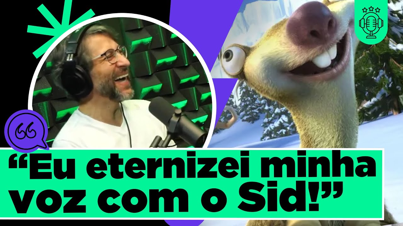 Tadeu Mello é a voz do Sid e está na Pré-Estreia de #AEraDoGelo: O Big Bang  no Rio de Janeiro. Veja mais no Snapchat: foxfilmdobrasil Estreia dia 7  de