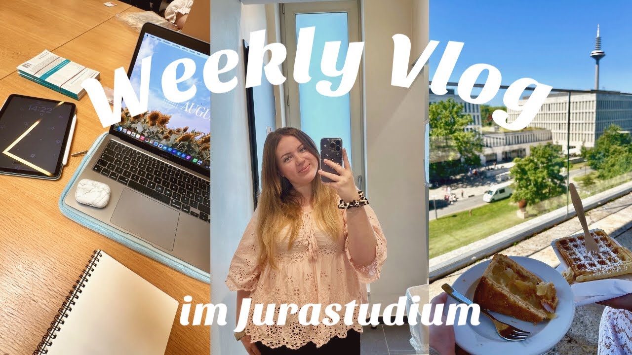 VLOG: Lernen in der Uni, Routinen, veganer Food-Haul & ein bisschen Chaos :')