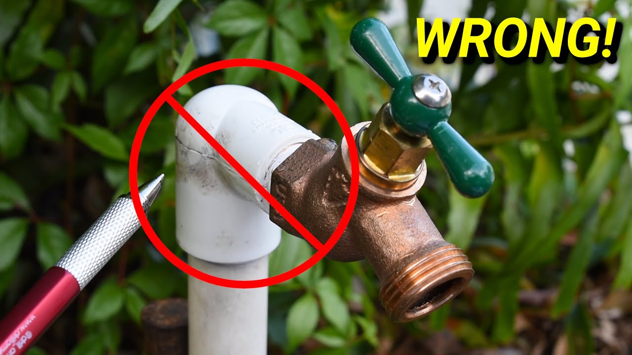 PVC BEST TIP ~ Never Do This Connection! Few Know About It