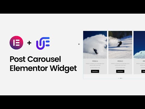 Post Carousel Widget for Elementor