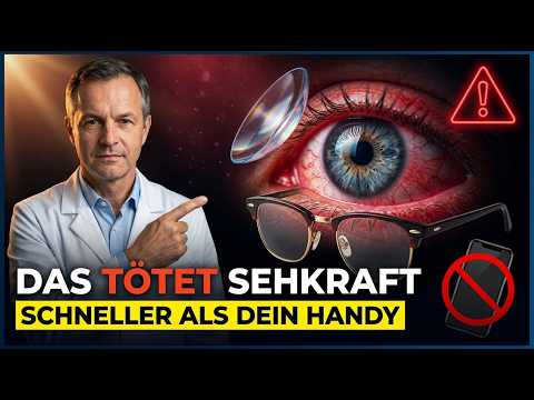 DAS ist schlimmer als dein Handy: 7 Gewohnheiten, die WIRKLICH dein Augenlicht zerstören!