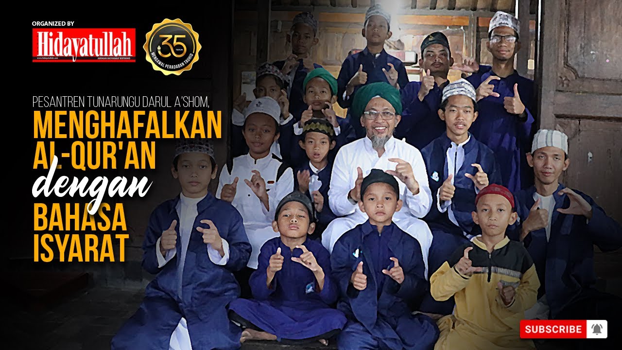 Pesantren Tunarungu Darul A'shom, Menghafalkan Al-Qur'an dengan Bahasa Isyarat