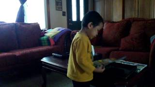 My 4Yrs Old Sing Wrecking Ball