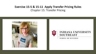 CH05 Exercise 15-5 & 15-11 Apply Transfer Price Rules