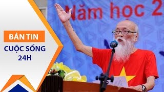 Hàng nghìn HS mừng thầy Văn Như Cương xuất viện | VTC