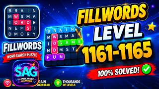 FILLWORDS level 1161 1162 1163 1164 1165