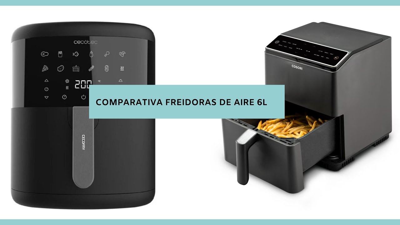 ✴️Comparativa FREIDORA DE AIRE Cecofry DuoHeat 6000 VS Cosori DualBlaze  #airfryer #freidoradeaire 