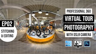 360 virtual tour photography with DSLR cameras | Ep02: Stitching and editing panoramas | Gaba_VR screenshot 2