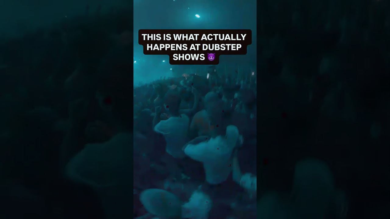 What actually happens at dubstep shows 