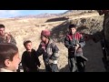 US Army soldiers interact with Afghanistan Children