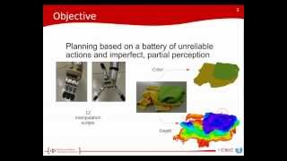 POMDP approach to robotized clothes separation