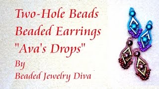 Beaded Earrings Tutorial - Two Hole Beads Beaded Earrings Avas Drops
Beaded Earrings Tutorial - Two Hole beads are back in the spotlight with this beaded earrings tutorial!
The AVA and Disc Duo beads are courtesy of Potomac Bead Company: http://www.potomacbeads.com
Check out other playlists:
Beaded Earrings: https://www.youtube.com/playlist?list=PLEHMBzjoPlxTHsmWngY6Pj9u6NvebTYra
2-Hole Beads: https://www.youtube.com/playlist?list=PLEHMBzjoPlxQDxES-KnWYFYUfmQJp4QAR
You can find more tutorials at http://www.beadedjewelrydiva.com see you there!
Thanks for checking out my Amazon Storefront:
www.amazon.com/shop/beadedjewelrydiva
Disclaimer: I am an Amazon affiliate and may earn a small commission from eligible purchases. Thanks, as this helps to support my channel! Beaded Earrings Tutorial - Two Hole Beads Beaded Earrings Avas Drops