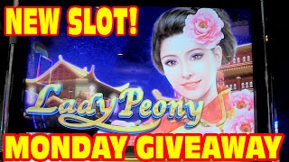 Lady Peony - NEW SLOT MACHINE Bonus - MONDAY GIVEAWAY