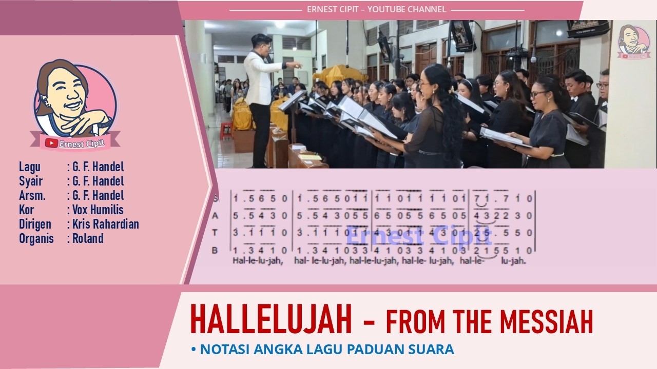 Hallelujah From the Mesiah | GF Handel | Lagu Malam Paskah | Vox Humilis