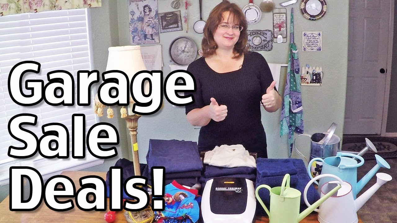 Spring Garage Sale Deals! YouTube