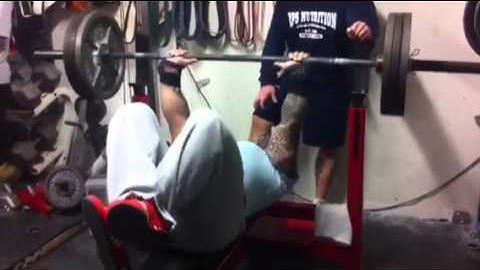 Brandon Lilly 1/2/13 Cube Heavy Bench