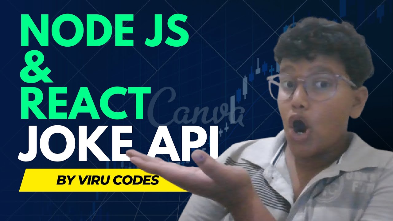 😂 Build a JOKE API with Node.js & React | Full Stack Project for Beginners