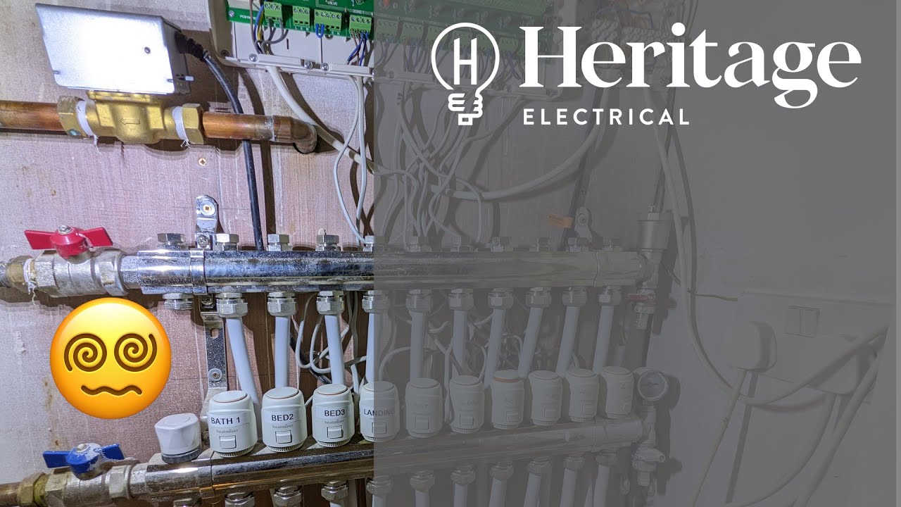 Part 2 One of the WORST Heatmiser Underfloor Heating Installs Fault