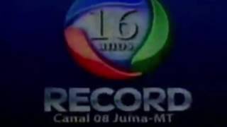 (RARIDADES) Vinhetas Tv Record Juína (TV Mundial) - 16/17 Anos (2014)