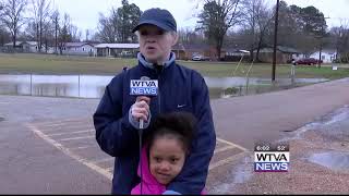 Heavy rainfall leads to flooding, rescue in Calhoun County