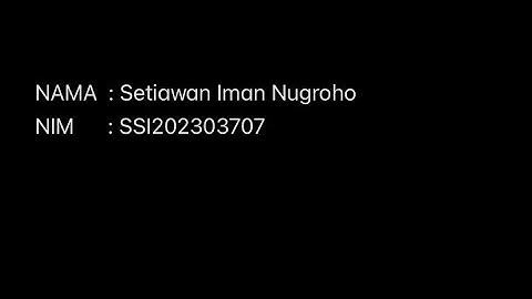 Website Profile - UAS Web Programming