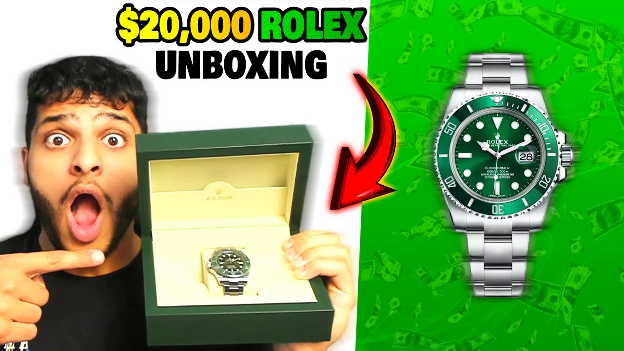 I WON A $20,000 ROLEX ON RILLABOX & SHIPPED IT OUT!