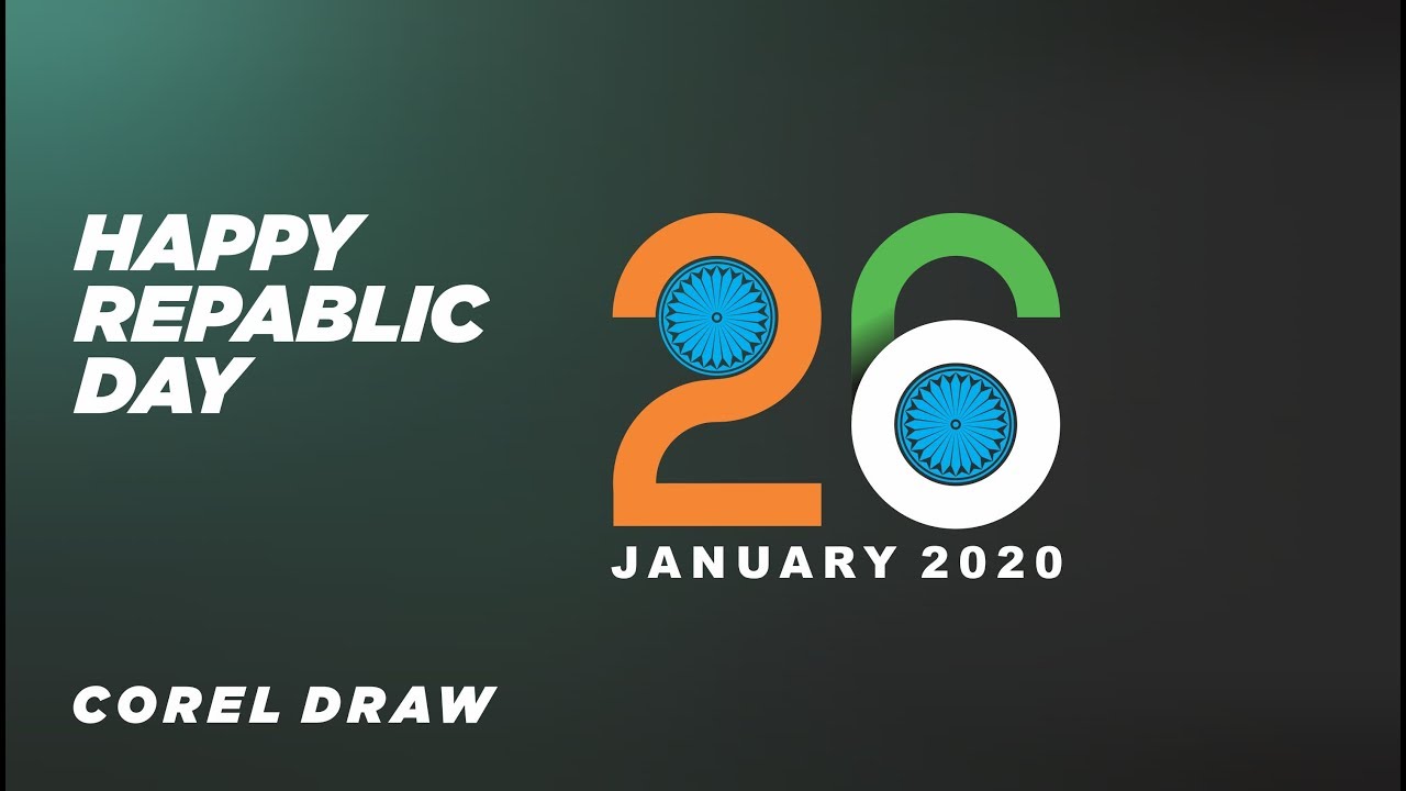 Graphics Design "26 JANUARY LOGO" DESIGN COREL DRAW 