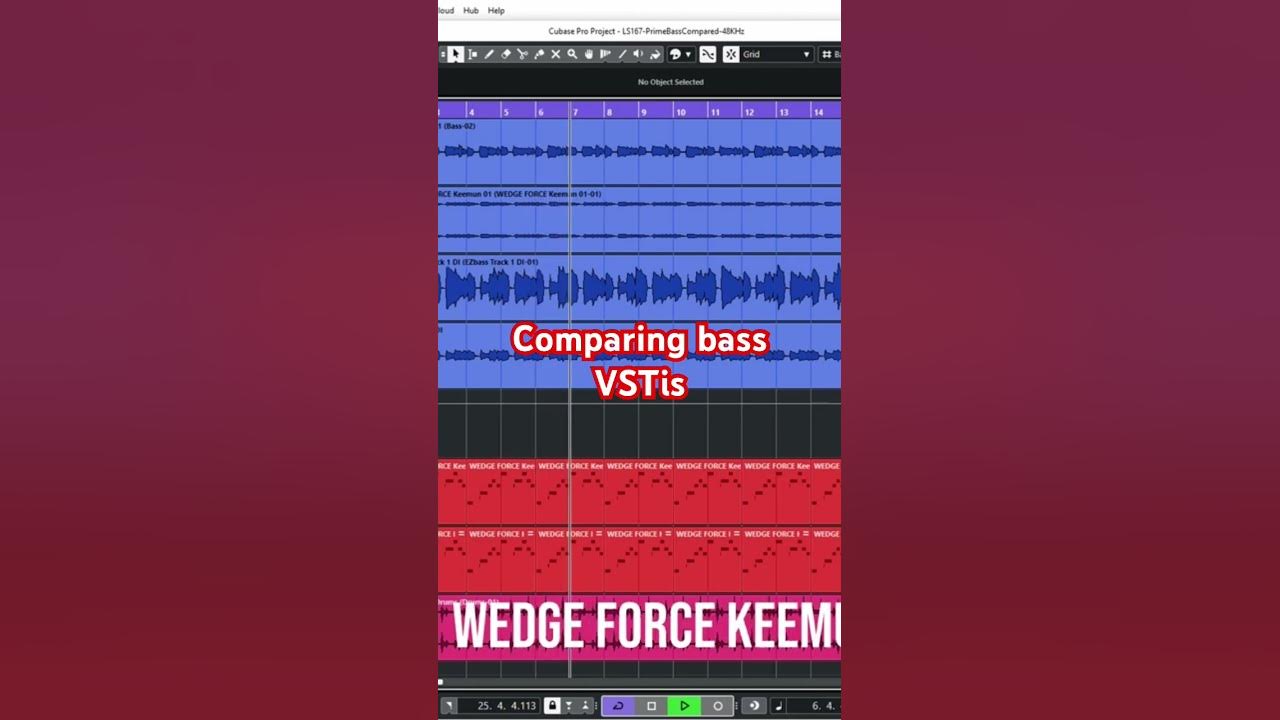 Comparing virtual and real bass! shorts YouTube