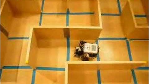 Maze Traversing NXT Robot