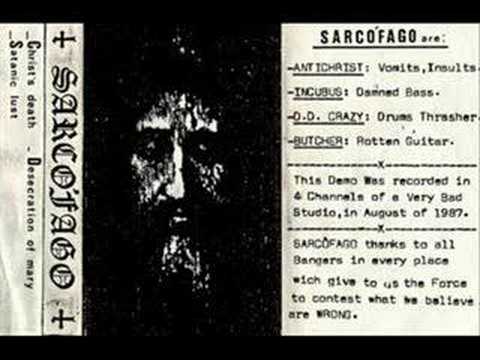 Sarcofago - Christ's Death[Christ's Death demo]