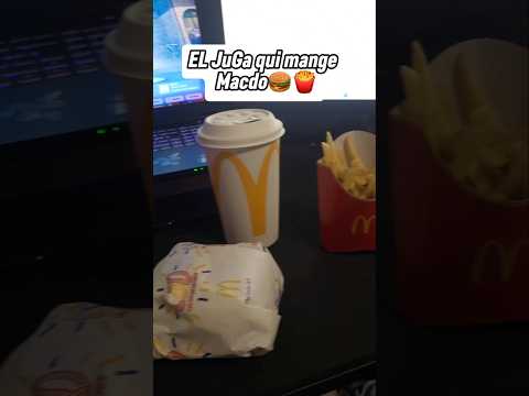 EL JuGa qui mange Macdo 🍔🍟 #fortnite #fortniteshorts #fortniteclips #macdonald