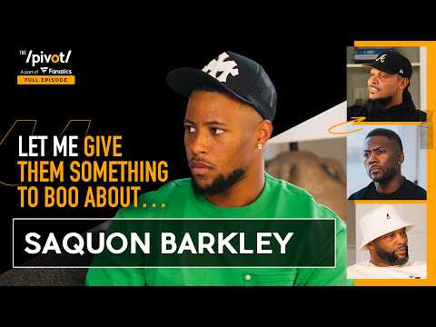 Saquon Barkley mindset, fueled by the Boo's, truth about Nick Sirianni & Philly culture | The Pivot video thumbnail