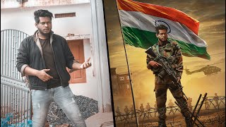 Independence Day Photo Editing 2022 || 15 August Photo Editing 2022 / Photo Manipulation / Photoshop screenshot 4