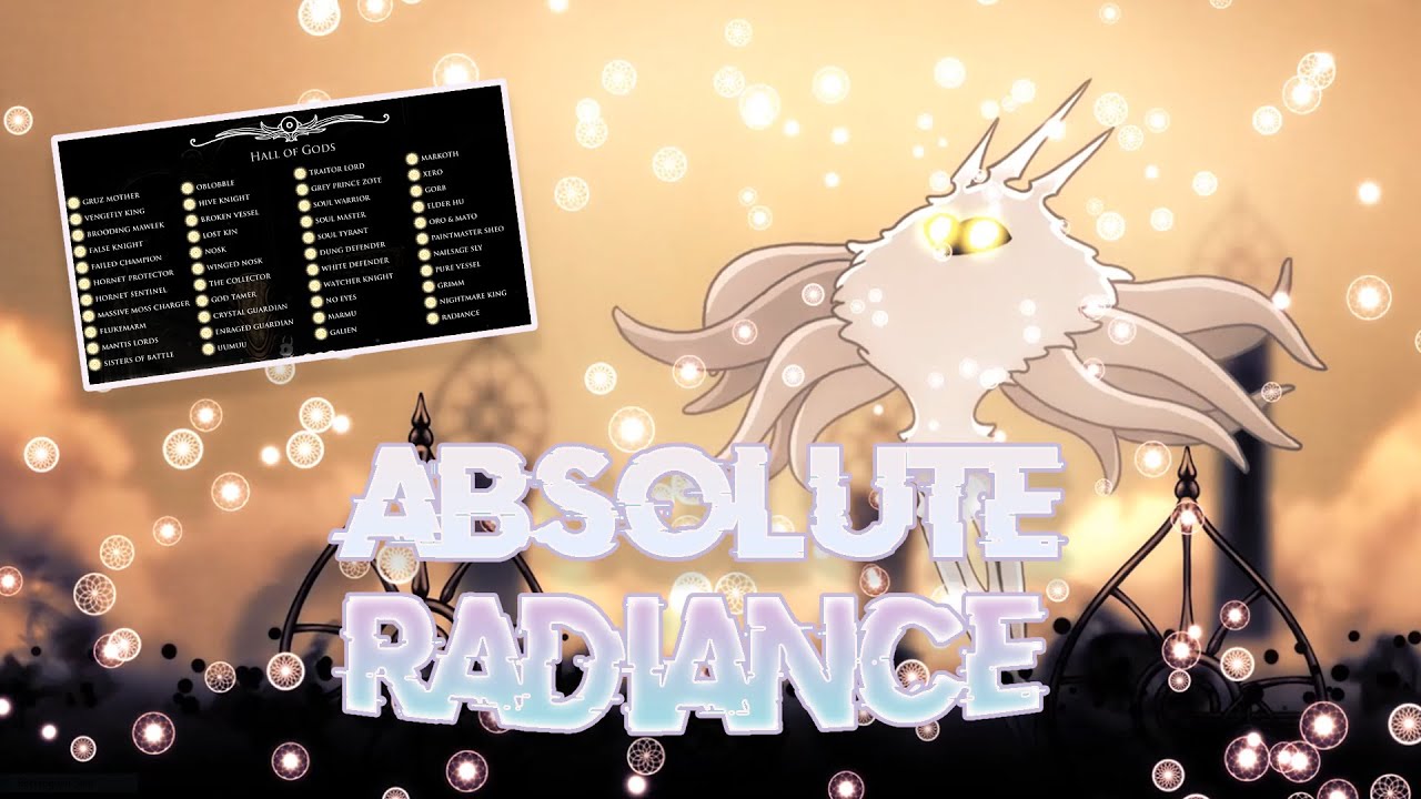 Hollow Knight Absolute Radiance Radiant Difficulty YouTube