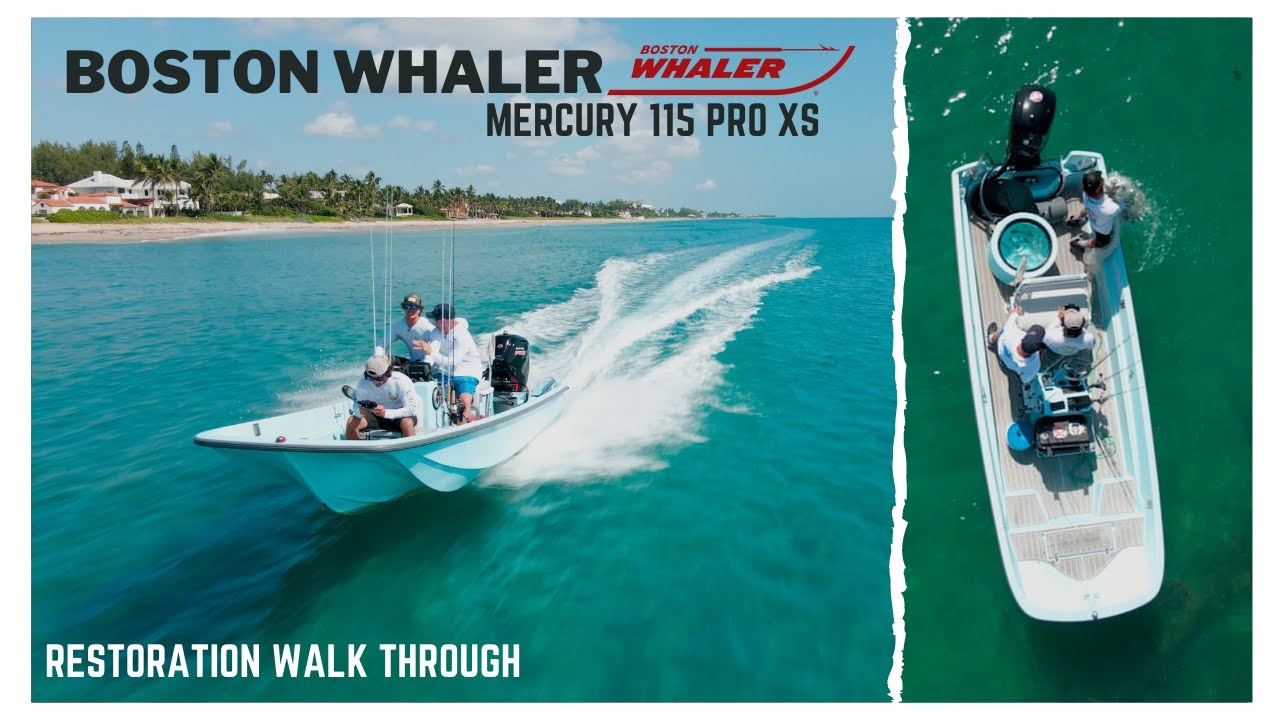 Refurbishing a 17 Foot 1972 Boston Whaler - Ready to catch some BIG FISH!!