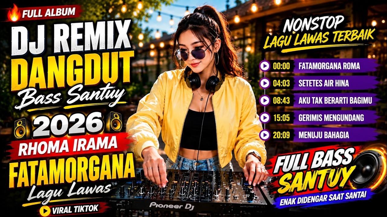 DJ REMIX DANGDUT BASS SANTUY 2026 🎧 FULL ALBUM RHOMA IRAMA – FATAMORGANA  Lagu Lawas Nostalgia
