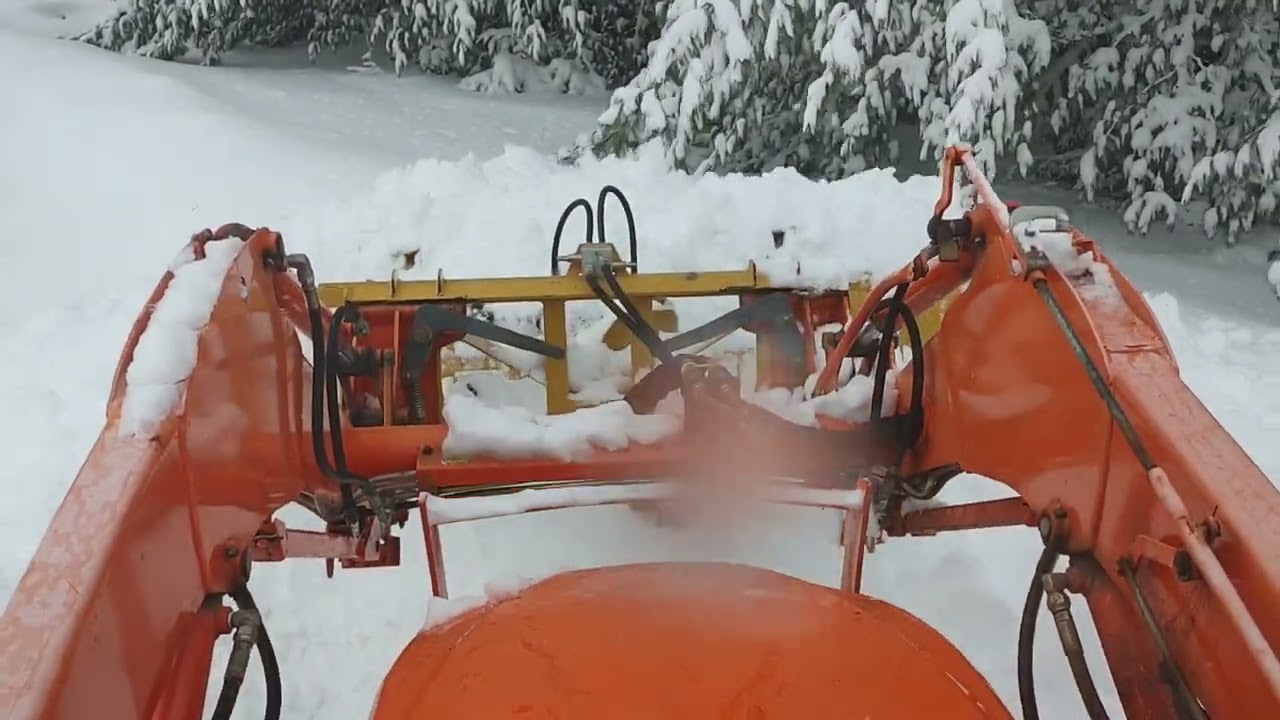 Plowing after big snow storm #5