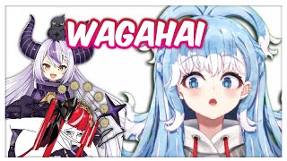 Kobo doing the Laplus WAGAHAI with perfect kusogaki vibes...