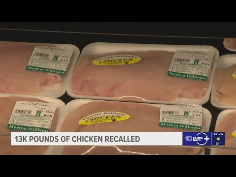 Nearly 14,000 pounds of grilled chicken sold in 7 states recalled over listeria concerns
