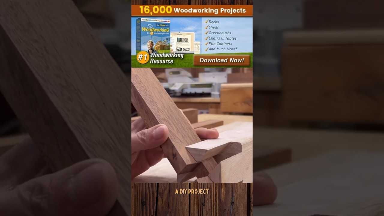 Ted’s Woodworking | DIY Project 🪵