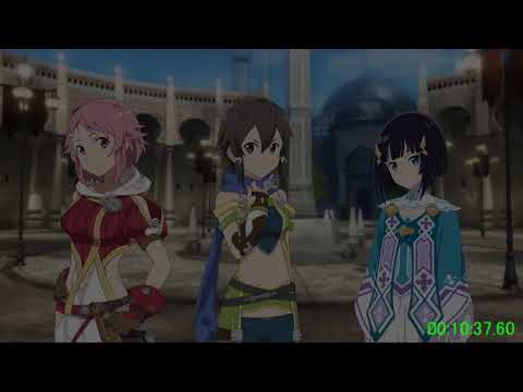 Sword Art Online:Hollow Realization (PS4,No DLC) speedrun 3:44:30.46